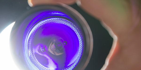Violettglas
